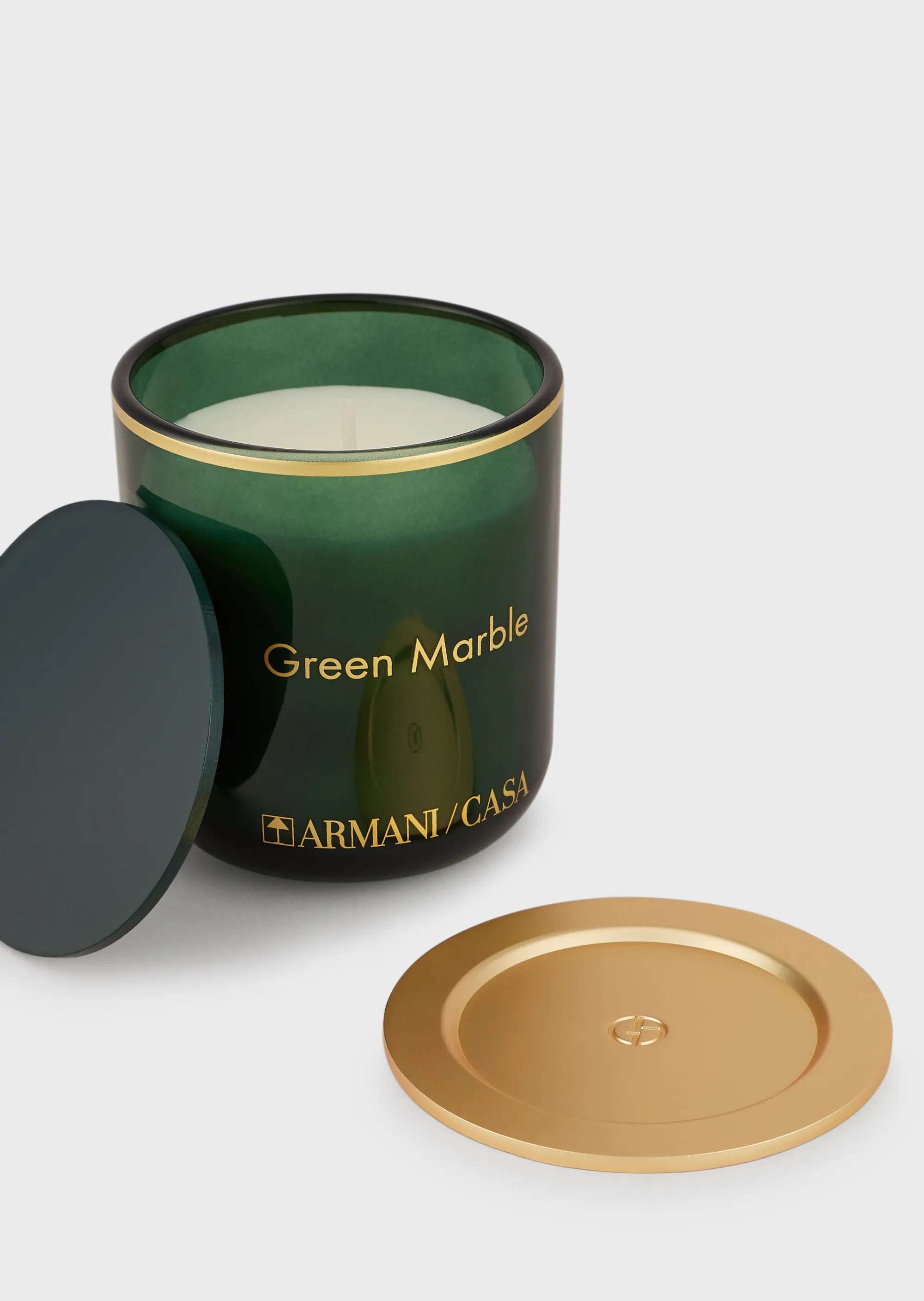 Pegaso Scented Candle in Green Marble