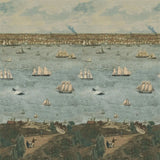 Seaport Ocean Wallpaper Panel