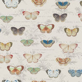 Butterfly Studies Parchment Wallpaper