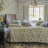 Butterfly Studies Parchment Wallpaper