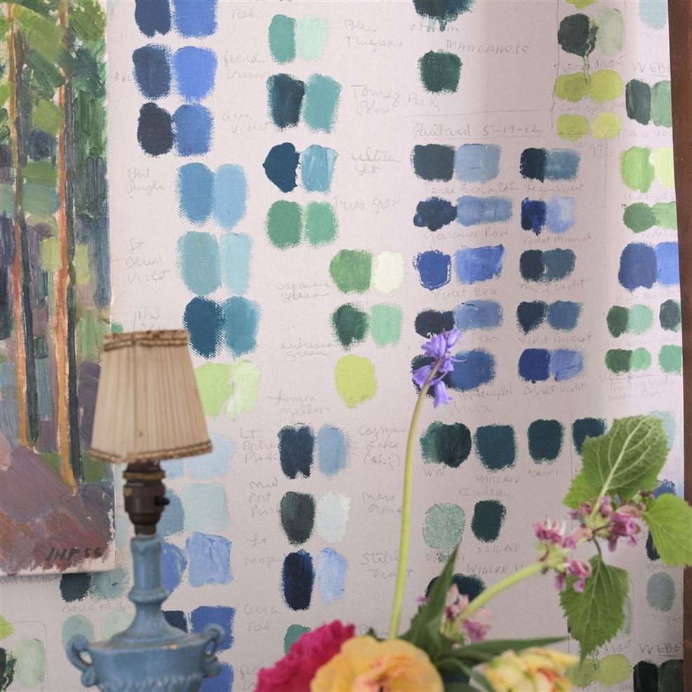 Mixed Tones Forest Wallpaper