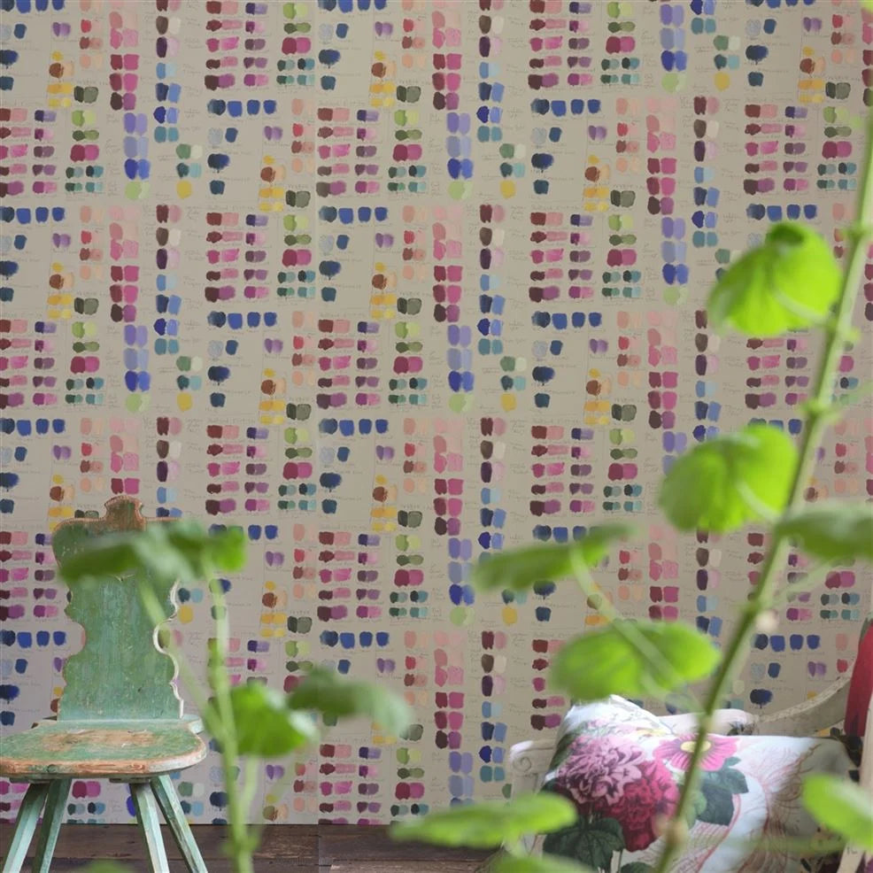 Mixed Tones Canvas Wallpaper