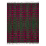 Pembroke Magenta Merino Wool Throw