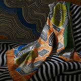 En Allant Aux Baux Cypres Throw