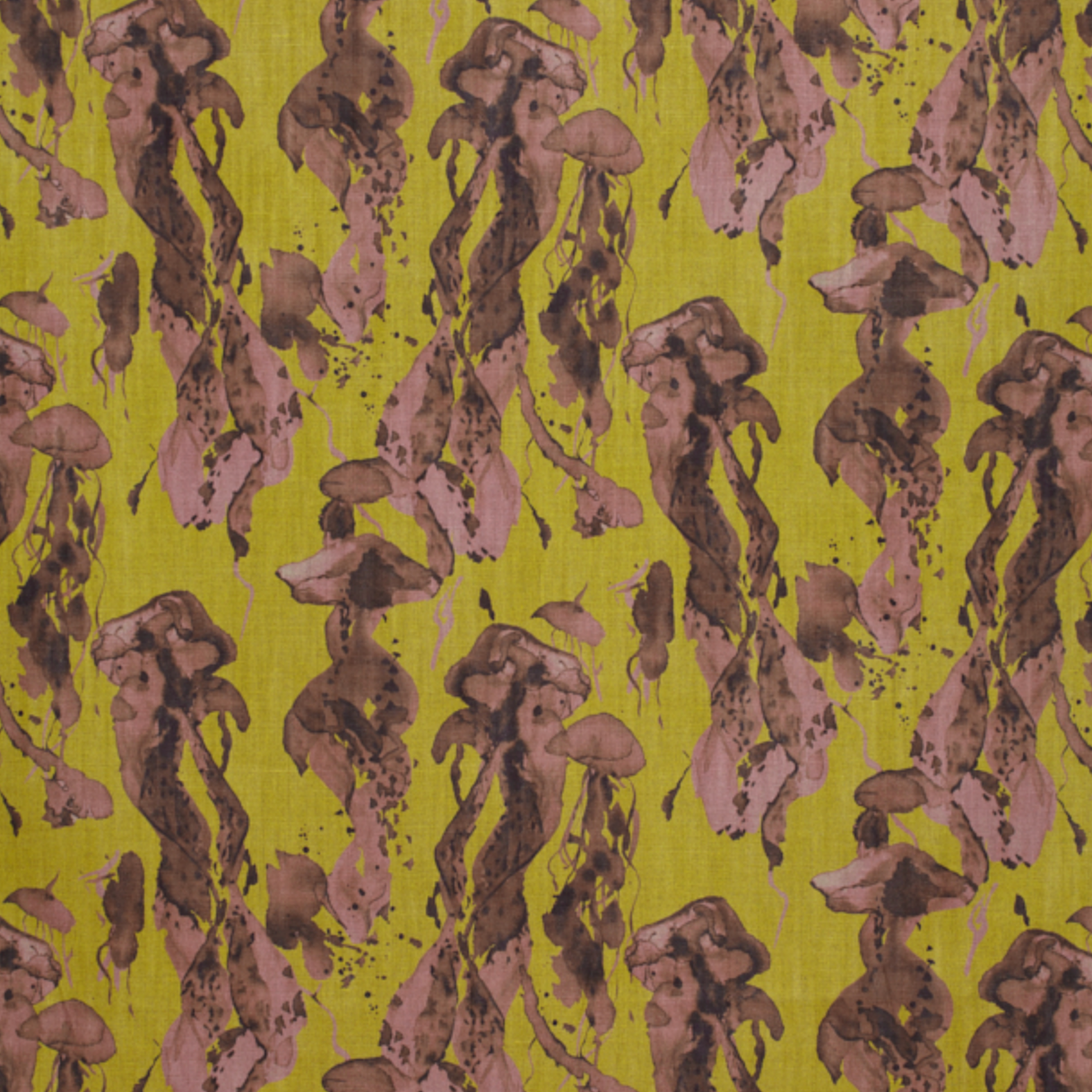 Troia 02 Yellow Fabric