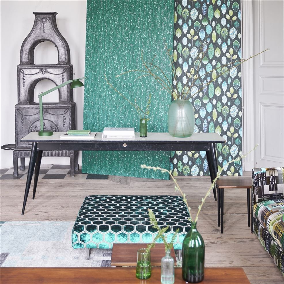 Manipur Azure FDG2832/04 Fabric