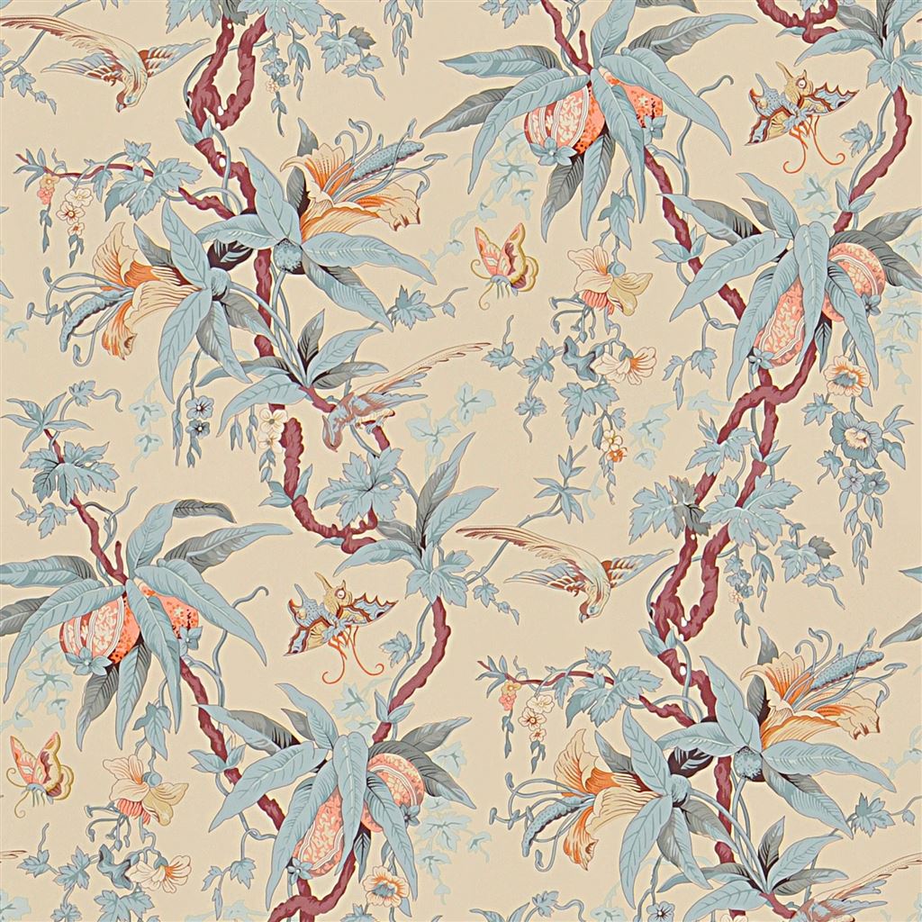Mary Day Botanical Tea Wallpaper