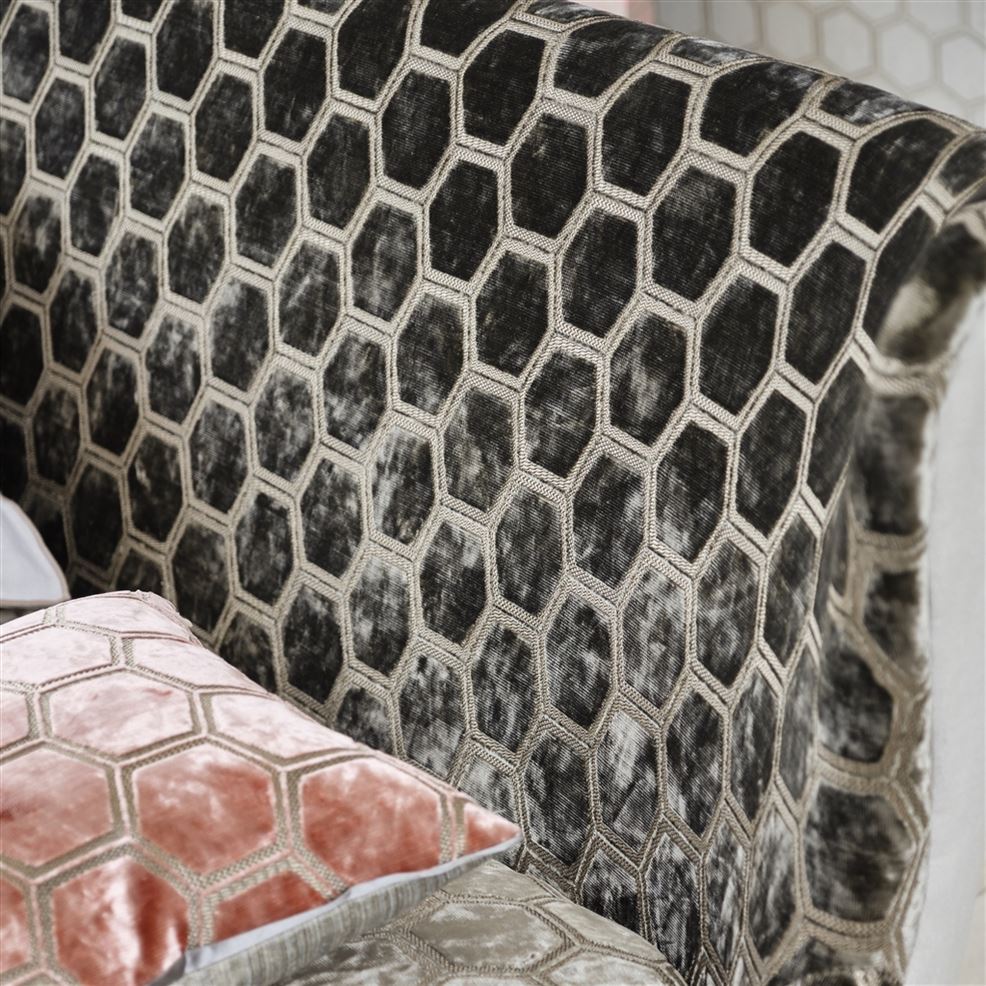 Manipur Espresso FDG2832/27 Fabric