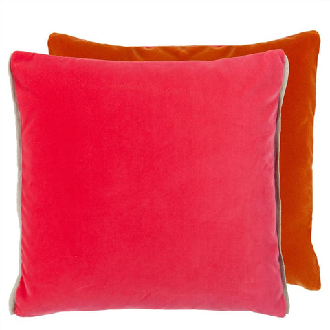 Varese Bright Fuchsia & Saffron Cushion