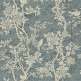 Marlowe Floral Slate Wallpaper