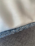 Silver With Beads Cushion