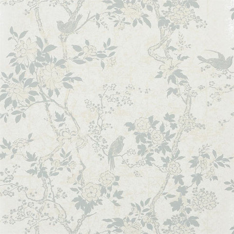 Marlowe Floral Dove Wallpaper