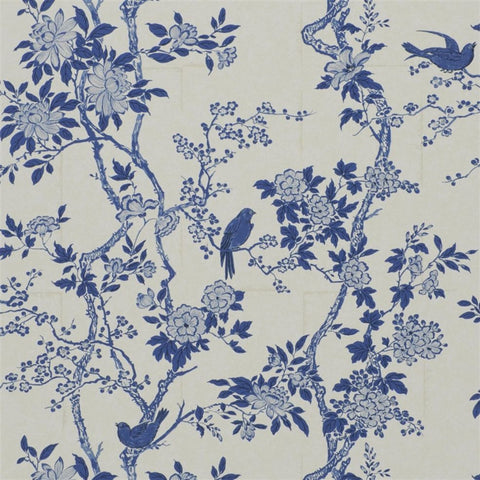 Marlowe Floral Porcelain Wallpaper