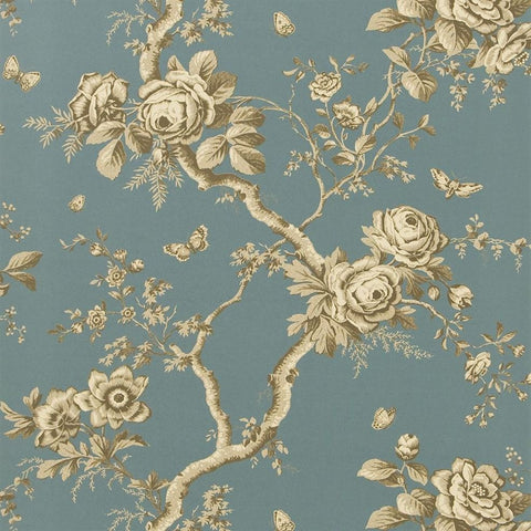 Ashfield Floral Tourmaline Wallpaper