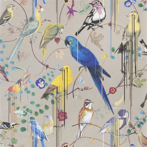 Birds Sinfonia Cuivre PCL7017/05 Wallpaper