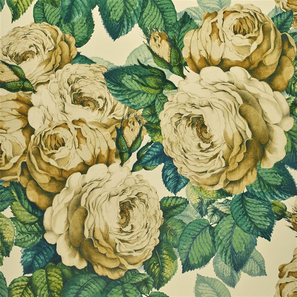 The Rose Sepia PJD6002/01 Wallpaper