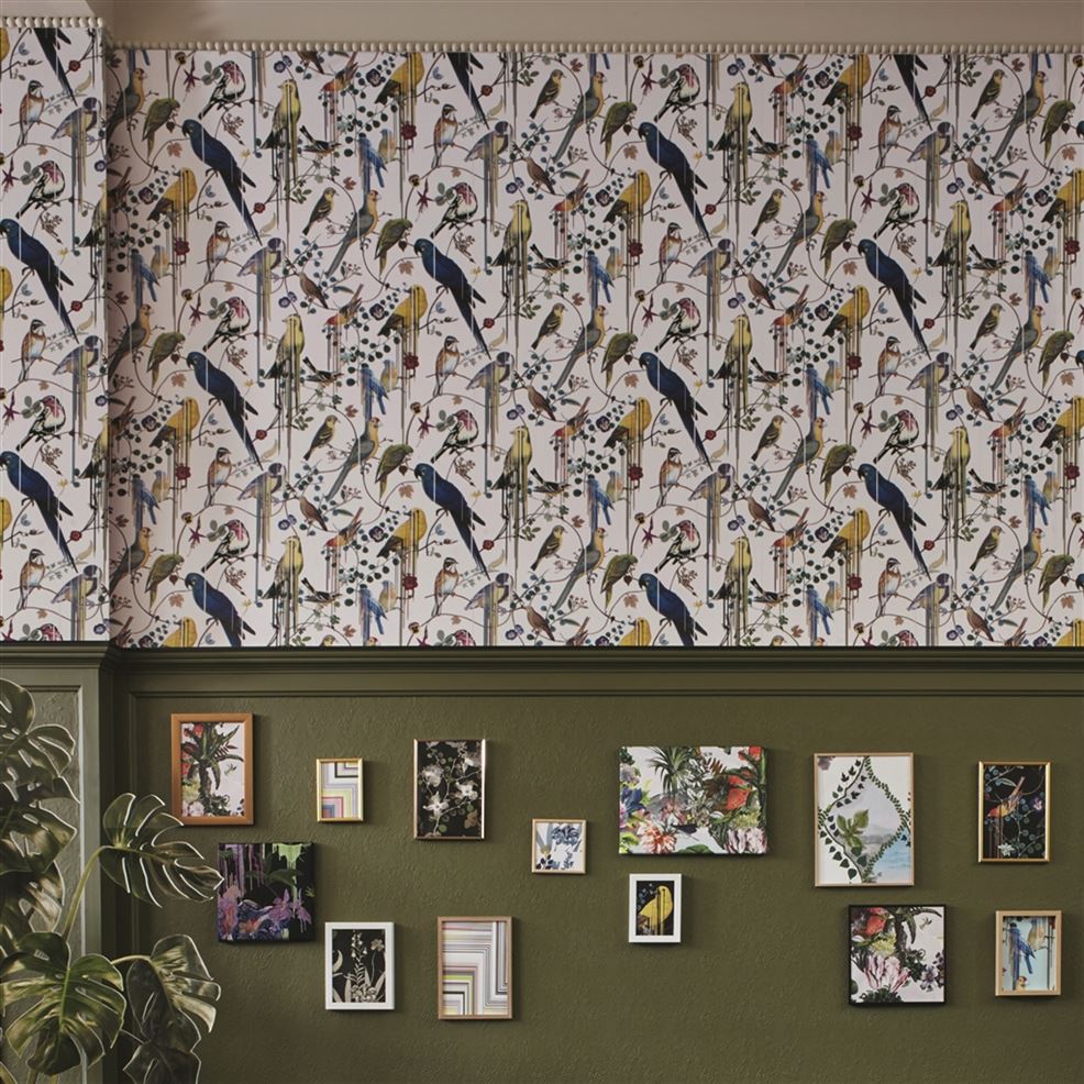 Birds Sinfonia Perce Neige PCL7017/02 Wallpaper