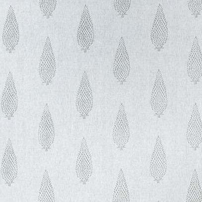 Manor Grey on Off White AW73006 Fabric