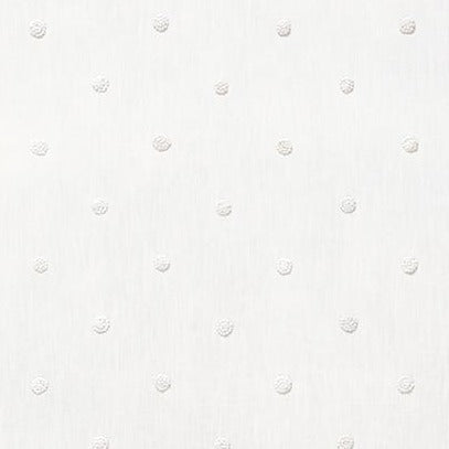 French Knot White AW73010 Fabric