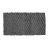 Montaria Handwoven Rug From Upcycled Materials in Anthracite