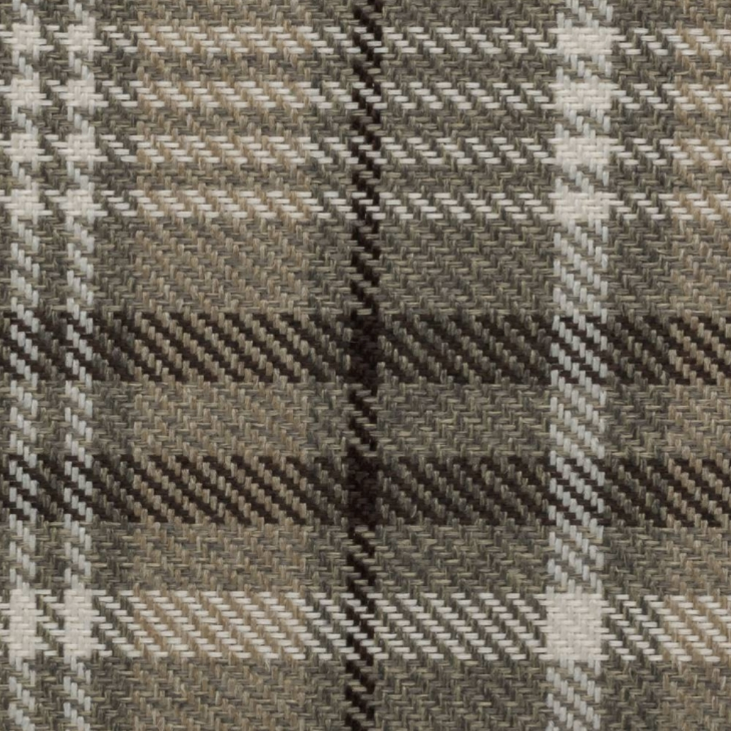Scottish Tartan Brown Plaid Fabric