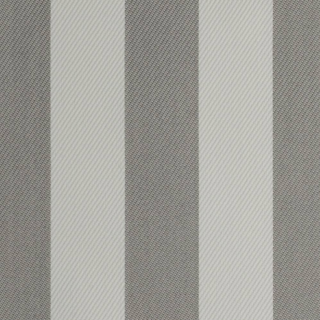 Beachy Stripes Silver Fabric