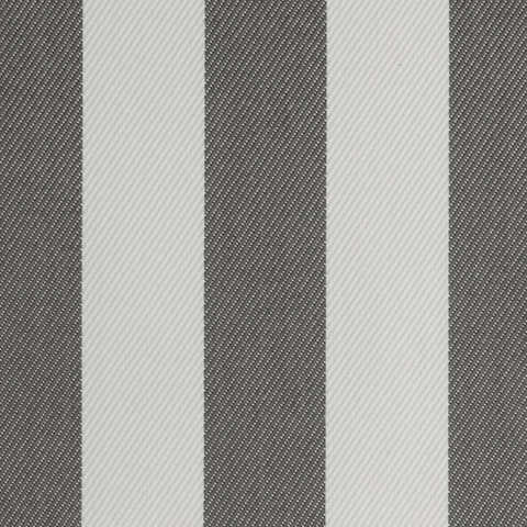 Beachy Stripes Anthracite Fabric