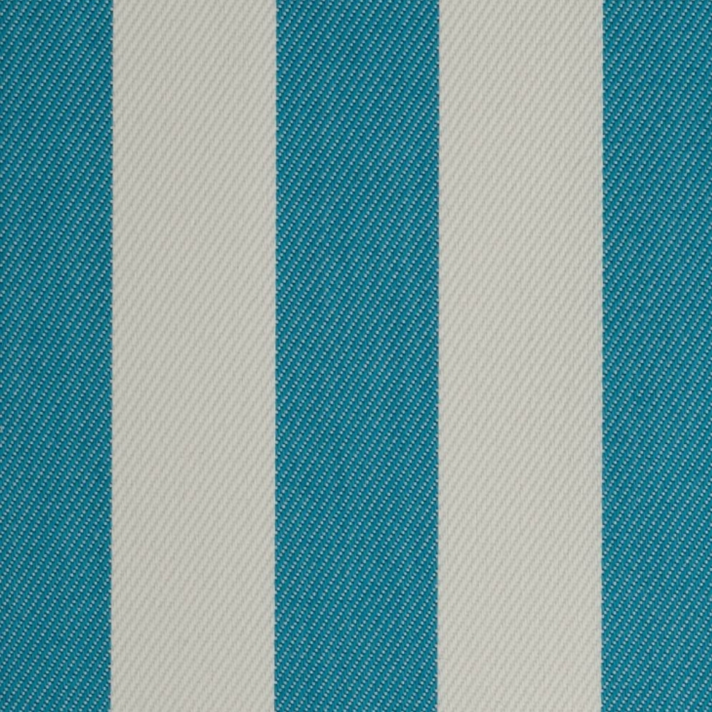 Beachy Stripes Turquoise Fabric
