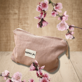 Poppy Mauve Pink 100% Linen Set