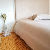 Montaria Handwoven Rug From Upcycled Materials in Honey