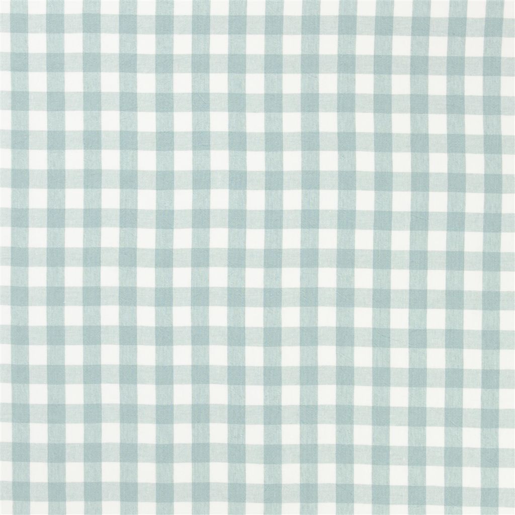 Old Forge Gingham Pool/White Fabric