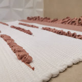 Gondomar Sustainable Rug From Upcycled Fibers In Pink