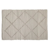 Meixedo Handwoven Rug From Upcycled Materials In Camel