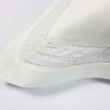 Luxury Bed Linen Embroidered Trim 100% Cotton