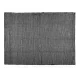 Deocriste Sustainable Rug Handwoven From Upcycled Fibers in Anthracite