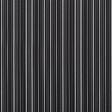 Crondall Stripe Jet Black Fabric