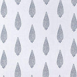 Manor Navy on White AW73005 Fabric