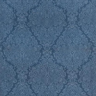 Sterling Paisley Navy AW73025 Fabric